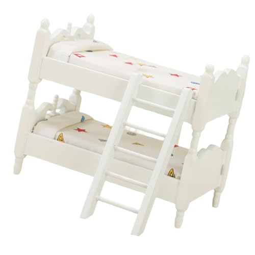 CIYODO Puppenhaus Etagenbett Robustes Puppenmöbel Perfektes Zubehör Für Puppenstuben Für Kreative Rollenspiele Und Gemütliche Schlafzimmergestaltung CIYODO Puppenhaus Etagenbett Robustes Puppenmöbel Perfektes Zubehör Für Puppenstuben Für Kreative Rollenspiele Und Gemütliche Schlafzimmergestaltung von CIYODO