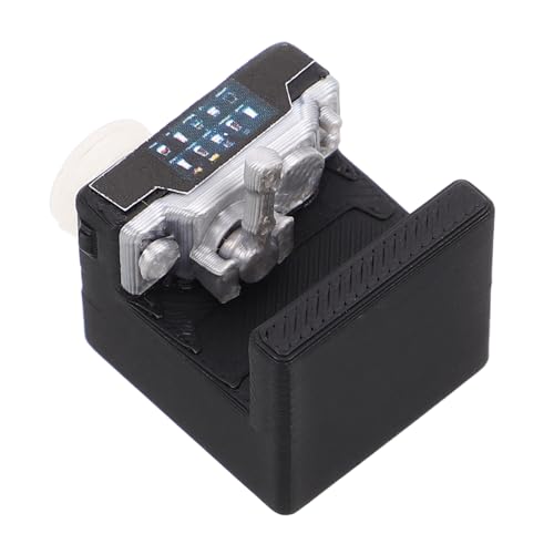 CIYODO Puppenhaus Kaffeemaschine Puppenhaus Moderne Puppenhausmöbel Realistische Kaffeemaschine Miniaturzubehör Szenenzubehör Puppenhaus Küchenzubehör Schwarzer Kunststoff von CIYODO
