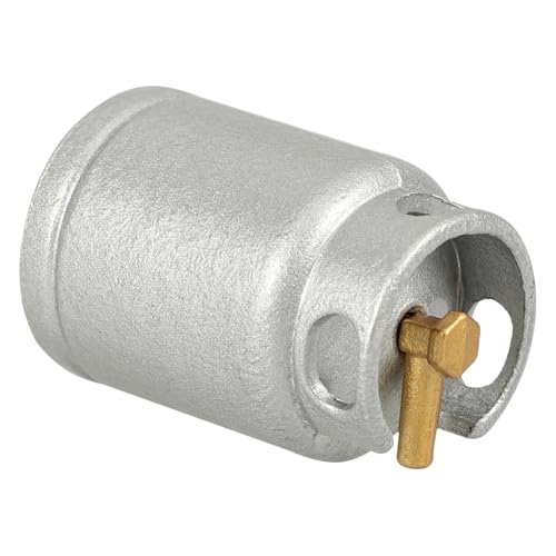 CIYODO Puppenhaus-Küchenzubehör für Puppenhaus Küche Möbel Backen Szene Herd puppenhauszubehör puppenhaus deko Puppenhaus Zubehör Küche Puppenhausdekor Gasflaschenmodell Legierung Silver von CIYODO