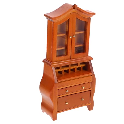 CIYODO Miniatur Bücherregal Holz Für Puppenhäuser Miniatur Möbel Puppenhaus Modell Display Klein CIYODO Miniatur Bücherregal Holz Für Puppenhäuser Miniatur Möbel Puppenhaus Modell Display Klein von CIYODO