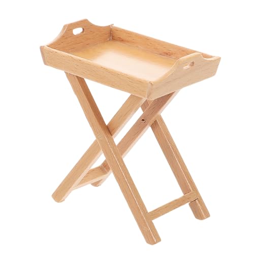 CIYODO Puppenhaus Miniatur-möbelzubehör Holz Obstteller Mini-tablett Für Küchenszene Dekoration Kinder Rollenspiel Sammler von CIYODO