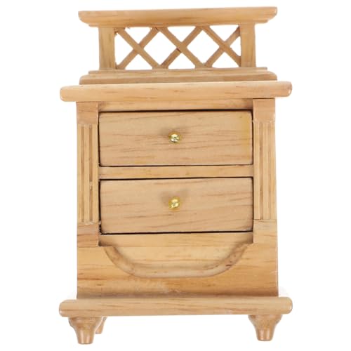 CIYODO Miniatur Holzschrank Für Puppenhaus Mini Möbel Dekoration Kompakt Und Sicher Zum Basteln Und Spielen CIYODO Miniatur Holzschrank Für Puppenhaus Mini Möbel Dekoration Kompakt Und Sicher Zum Basteln Und Spielen von CIYODO