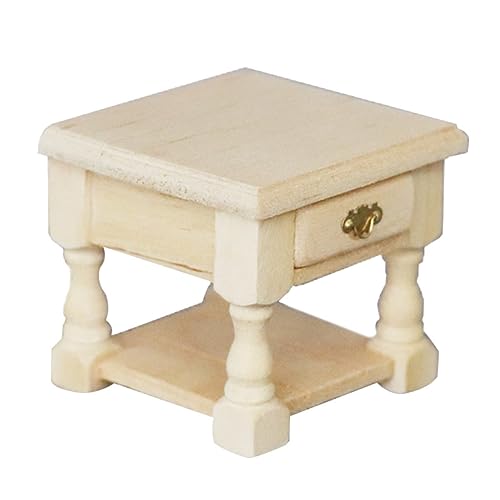 CIYODO Puppenhaus Möbel Dekorativer Beistelltisch für Miniaturhaus DIY Möbelzubehör für Puppenhaus Schlafzimmer Realistisches Miniaturmöbel Ornament CIYODO Puppenhaus Möbel Dekorativer Beistelltisch für Miniaturhaus DIY Möbelzubehör für Puppenhaus Schlafzimmer Realistisches Miniaturmöbel Ornament von CIYODO