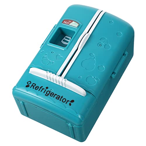 CIYODO Puppenhaus Möbel Liebevolles Puppenhaus Zubehör Funktionale Miniatur Dekoration für DIY Minihäuser Lebensechte Blaue Mini Küchengeräte von CIYODO
