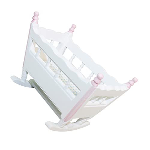 CIYODO Puppenhaus Möbelset Holz Babybett für Puppen Kreatives Zubehör für Puppenhaus für Fantasievolles und DIY Projekte Hochwertige Verarbeitung CIYODO Puppenhaus Möbelset Holz Babybett für Puppen Kreatives Zubehör für Puppenhaus für Fantasievolles und DIY Projekte Hochwertige Verarbeitung von CIYODO