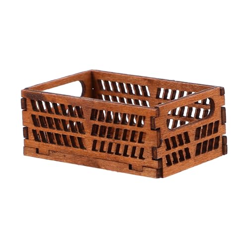 CIYODO Puppenhaus-aufbewahrungsbox Mini Winzig Korb Rollenspiel Kleine Kisten Puppenhauskisten Körbe Für Puppenstuben Mikroszenenkörbe Hölzern Brown CIYODO Puppenhaus-aufbewahrungsbox Mini Winzig Korb Rollenspiel Kleine Kisten Puppenhauskisten Körbe Für Puppenstuben Mikroszenenkörbe Hölzern Brown von CIYODO