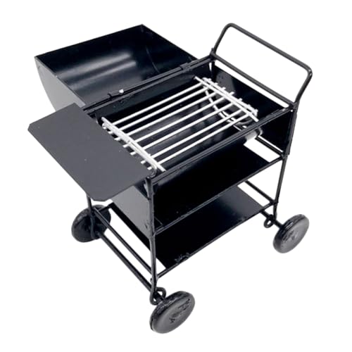 CIYODO Puppenhausgrill Miniatur Mini-küche Als Requisite Mini-Grill-Modell Grill Modell Mini Möbel Küchengeräte Mini-grillwerkzeug Kleiner Hausgrill Metall Black CIYODO Puppenhausgrill Miniatur Mini-küche Als Requisite Mini-Grill-Modell Grill Modell Mini Möbel Küchengeräte Mini-grillwerkzeug Kleiner Hausgrill Metall Black von CIYODO
