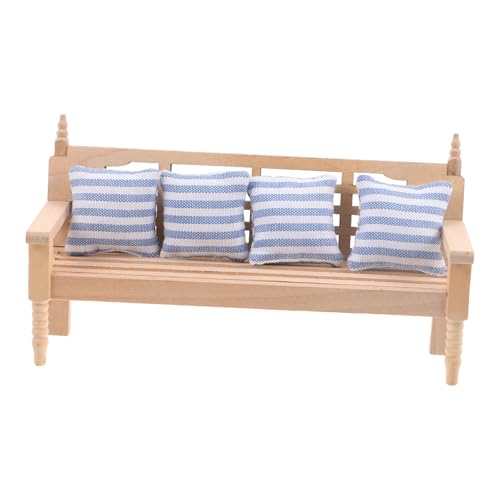 CIYODO Puppenhausstuhl Puppenhauscouch Puppenhausmöbel Minibank Mit Kissen Puppenhauszubehör Miniatur Sofastuhl Mini Puppenmöbel Puppenhaussofa Mit Kissen Khaki Holz CIYODO Puppenhausstuhl Puppenhauscouch Puppenhausmöbel Minibank Mit Kissen Puppenhauszubehör Miniatur Sofastuhl Mini Puppenmöbel Puppenhaussofa Mit Kissen Khaki Holz von CIYODO
