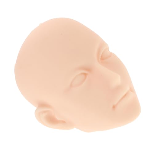 CIYODO Puppenkopf Für Basteln Mini Köpfe Vinyl Köpfe Übungskopf Make-up Puppenkörper Selbermachen Puppenteile Mini Zubehör CIYODO Puppenkopf Für Basteln Mini Köpfe Vinyl Köpfe Übungskopf Make-up Puppenkörper Selbermachen Puppenteile Mini Zubehör von CIYODO