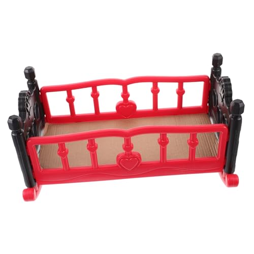 CIYODO Puppenschüttler Mädchenspielzeug Mädchenspielzeug Puppenbett Babypuppen Zubehör Für Mädchen Für Babys Babypuppen Babypuppenbett Puppenhausmöbel Mädchen Rollenspielspielzeug Rot CIYODO Puppenschüttler Mädchenspielzeug Mädchenspielzeug Puppenbett Babypuppen Zubehör Für Mädchen Für Babys Babypuppen Babypuppenbett Puppenhausmöbel Mädchen Rollenspielspielzeug Rot von CIYODO