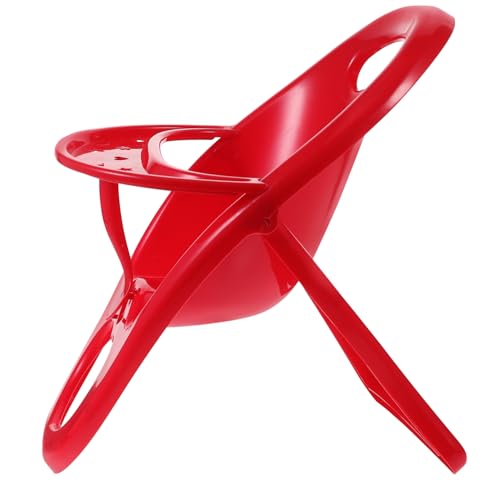 CIYODO Puppenstuhl für Miniaturpuppen Roter Fütterungsstuhl mit Vielseitiger Nutzung für Puppenhausdekoration und Kreative Spielmöglichkeiten CIYODO Puppenstuhl für Miniaturpuppen Roter Fütterungsstuhl mit Vielseitiger Nutzung für Puppenhausdekoration und Kreative Spielmöglichkeiten von CIYODO