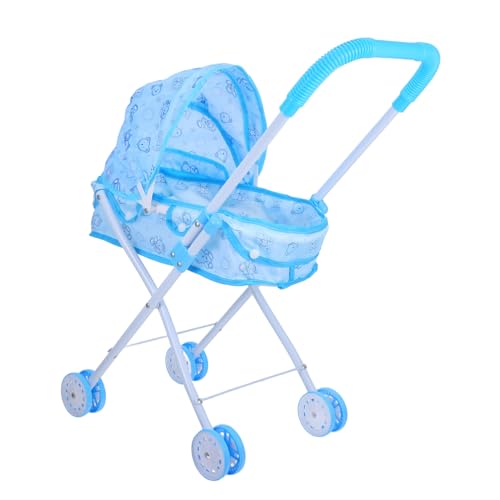 CIYODO Puppenwagen für Blauer Leicht und Tragbar für Rollenspiele Fördert Hand Augen Koordination mit Großem Stauraum für Snacks und Kleine Spielsachen CIYODO Puppenwagen für Blauer Leicht und Tragbar für Rollenspiele Fördert Hand Augen Koordination mit Großem Stauraum für Snacks und Kleine Spielsachen von CIYODO
