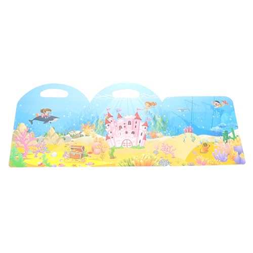 CIYODO Puzzle -aufkleberspielzeug Stickerbuch Für Wiederaufklebbares Stickerbuch Stickerbücher Für Wiederverwendbares Aufkleberbuch Kognitionsbuchspielzeug Gelee-Aufkleber von CIYODO