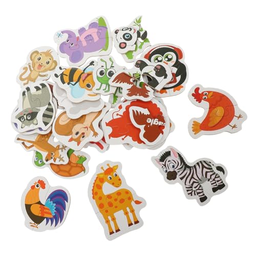 CIYODO Puzzle aus Papier für Jahre Bunte Cartoon Tier Motive Fördert Kreativität und Logisches Spielerisches Lernspielzeug für Vorschule und Kindergarten CIYODO Puzzle aus Papier für Jahre Bunte Cartoon Tier Motive Fördert Kreativität und Logisches Spielerisches Lernspielzeug für Vorschule und Kindergarten von CIYODO