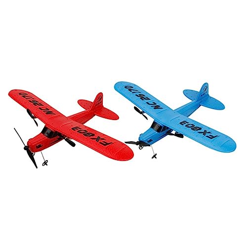 CIYODO Flugzeugmodell obstreibe Power ferngesteuertes Spielzeug Kinderspielzeug Modelle RC-Flugzeug Modellflugzeug Fernbedienung reparierter Flügel ferngesteuertes Flugzeug Segelflugzeug von CIYODO