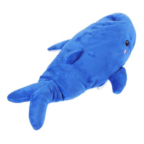 CIYODO Realistische Blaue Wal Handpuppe Weiches Plüsch Tier Handspielzeug für Interaktive Erzählspielzeug Kreative Cartoon Handpuppe für Jungen und Mädchen CIYODO Realistische Blaue Wal Handpuppe Weiches Plüsch Tier Handspielzeug für Interaktive Erzählspielzeug Kreative Cartoon Handpuppe für Jungen und Mädchen von CIYODO