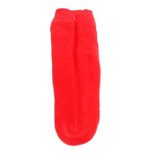 CIYODO Realistische Gefälschte Dehnbare Halloween Deko Flexible Simulation Tongue Props für Horrorhaus Karneval Aprilscherz Langlebiges Material Gruseliges Streichspielzeug von CIYODO