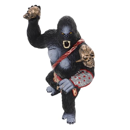 CIYODO Realistische Gorilla Figur aus Kunststoff Detaillierte Tier Skulptur für Wildtier Modell für Lernspielzeug und Dekoration für Themen und Sammlungen CIYODO Realistische Gorilla Figur aus Kunststoff Detaillierte Tier Skulptur für Wildtier Modell für Lernspielzeug und Dekoration für Themen und Sammlungen von CIYODO