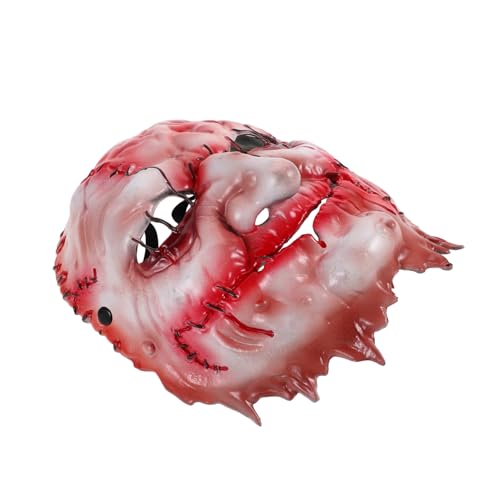 CIYODO Realistische Halloween Hexenmaske EVA Leicht Gruselig Verstellbar für Cosplay Karneval Party Horror Kostüm Requisit Erwachsene Teens von CIYODO