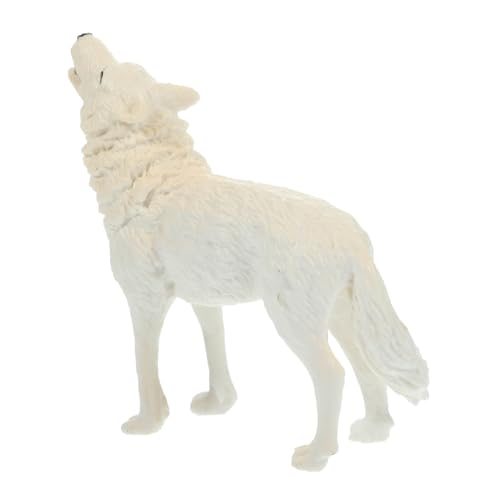 CIYODO Realistische Plastik Wolf Figur Wildtier Simulation Pädagogisches Waldtier mit Glatter Oberfläche Lebensechte Wolf Dekoration für Heimgestaltung CIYODO Realistische Plastik Wolf Figur Wildtier Simulation Pädagogisches Waldtier mit Glatter Oberfläche Lebensechte Wolf Dekoration für Heimgestaltung von CIYODO