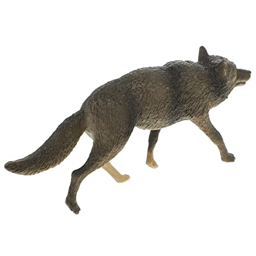 CIYODO Realistische Wolf Figur Miniatur Modell aus Robustem Kunststoff Naturgetreue Wildtier Dekoration und Pädagogisches für Kinderzimmer und Lernzwecke CIYODO Realistische Wolf Figur Miniatur Modell aus Robustem Kunststoff Naturgetreue Wildtier Dekoration und Pädagogisches für Kinderzimmer und Lernzwecke von CIYODO