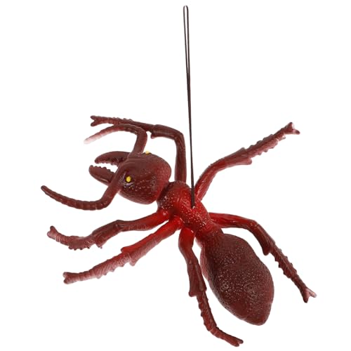 CIYODO Realistisches Ameisenmodell aus Weichem für Halloween Streiche Garten und Desktop Dekoration Große Täuschend Echte Ameisenfiguren Sicher von CIYODO
