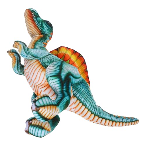 CIYODO Realistisches Dinosaurier-Plüschtier: Weiches Spinosaurus-Kuscheltierkissen für die Heimdekoration, Reisebegleiter für Kinder, Jungen, Geburtstagsfeier, 40 cm von CIYODO
