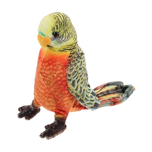 CIYODO Realistisches Papagei Kuscheltier Plüschtier Flauschig Detailliert Geburtstag Dekoration Niedliches Vogel Stofftier Plüsch Geschenkidee von CIYODO
