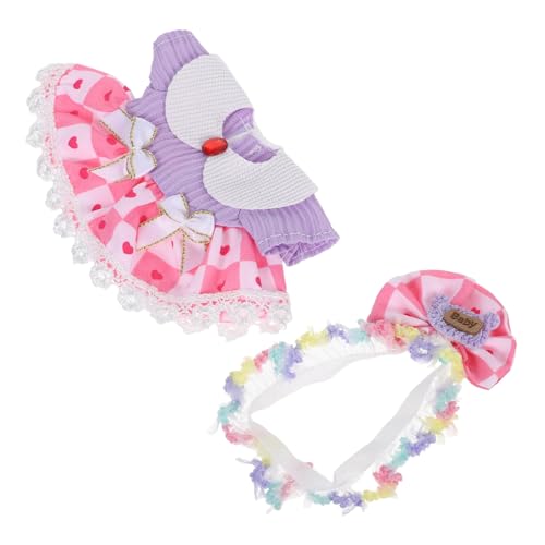 CIYODO Reborn Puppenkleidung Doll Dress Up Prinzessin Rock mit Schleife Haarband Foto Requisiten für kompatible kreative Kleidung für Reborn-Babypuppen CIYODO Reborn Puppenkleidung Doll Dress Up Prinzessin Rock mit Schleife Haarband Foto Requisiten für kompatible kreative Kleidung für Reborn-Babypuppen von CIYODO