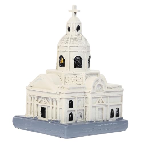 CIYODO Resin Kathedral Modell Kreative Kirchenfigur Deko Präzise Handarbeit Vielseitige Wohnkultur Tischdekoration Sandspieltisch Zubehör CIYODO Resin Kathedral Modell Kreative Kirchenfigur Deko Präzise Handarbeit Vielseitige Wohnkultur Tischdekoration Sandspieltisch Zubehör von CIYODO