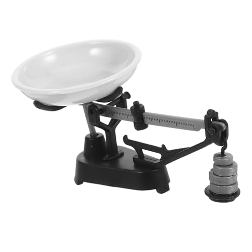 CIYODO Retro Miniatur Modellspielzeug Puppenhaus Zubehör mit Detailreicher Mechanik Schwarzes Vintage Balance Design für Miniaturmöbel und Dekorative Szenen CIYODO Retro Miniatur Modellspielzeug Puppenhaus Zubehör mit Detailreicher Mechanik Schwarzes Vintage Balance Design für Miniaturmöbel und Dekorative Szenen von CIYODO