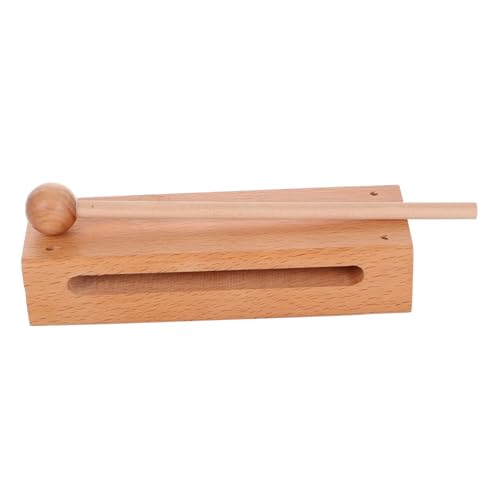CIYODO Rhythmusblock Mit Schlägel Traditionelles Musik Percussion Instrument Für Klassenzimmer Inspiriert Musikalisches Interesse Und Vielseitig Einsetzbar von CIYODO
