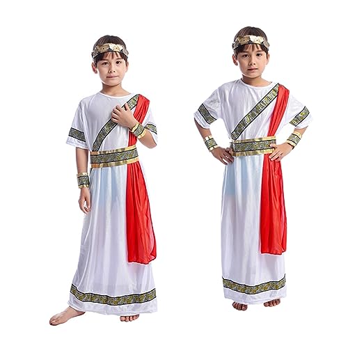CIYODO Römisches Rollenspiel-outfit Kleider Kleidung Kind Junge Einstellen von CIYODO