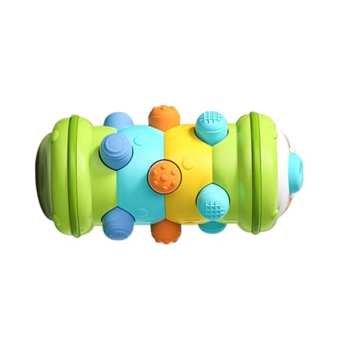 CIYODO Rollen -Caterpillar - Plüsch Vorschule Kleinkinder Babys Cartoon-Raupe Raupe Kinderspielzeug Kleinkindspielzeug sensorisches Abs Grün CIYODO Rollen -Caterpillar - Plüsch Vorschule Kleinkinder Babys Cartoon-Raupe Raupe Kinderspielzeug Kleinkindspielzeug sensorisches Abs Grün von CIYODO