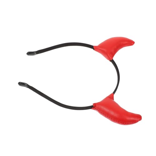 CIYODO Rotes Teufelshörner Haarreif Halloween Kopfschmuck Party Accessoire für Damen Karneval Kostüm Zubehör CIYODO Rotes Teufelshörner Haarreif Halloween Kopfschmuck Party Accessoire für Damen Karneval Kostüm Zubehör von CIYODO