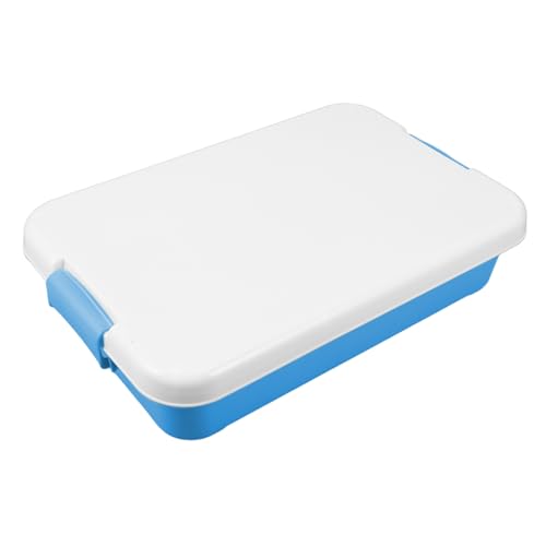 CIYODO Sandkasten aus Leere Sandbox Abdeckung Spieltablett mit Deckel für Kleiner Sandkasten Kleinkindsandkästen Sandboxen Sandkasten-Kit Plastik Himmelblau CIYODO Sandkasten aus Leere Sandbox Abdeckung Spieltablett mit Deckel für Kleiner Sandkasten Kleinkindsandkästen Sandboxen Sandkasten-Kit Plastik Himmelblau von CIYODO