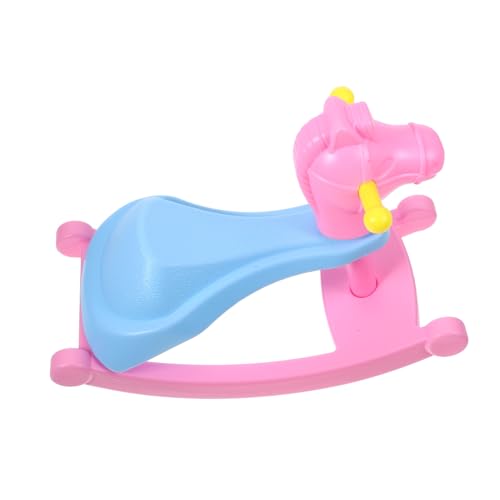 CIYODO Schaukelpferd für Puppenhaus für Rollenspiele Dekoration für Miniaturlandschaften Kinderfreundliches Design aus Sicherem Material für Kreative Spielumgebungen CIYODO Schaukelpferd für Puppenhaus für Rollenspiele Dekoration für Miniaturlandschaften Kinderfreundliches Design aus Sicherem Material für Kreative Spielumgebungen von CIYODO