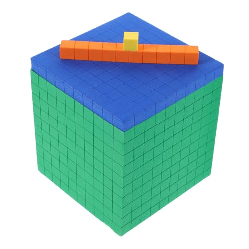 CIYODO Schaumstoff Zehnerblöcke für Mathematische Lernspielzeuge zur Unterstützung der Frühen Mathematischen Entwicklung und Interaktiven Lernaktivitäten von CIYODO