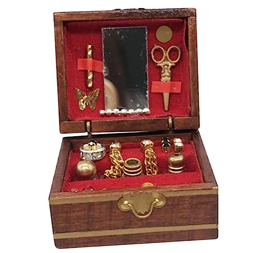 CIYODO Mini Schmuckbox Im -Design Dekorative Aufbewahrungsbox Für Schmuck Kleine Möbelstücke Und Miniatur-szenen Für Kreative Deko Und Fotografie CIYODO Mini Schmuckbox Im -Design Dekorative Aufbewahrungsbox Für Schmuck Kleine Möbelstücke Und Miniatur-szenen Für Kreative Deko Und Fotografie von CIYODO
