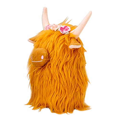 CIYODO Schottische Hochlandkuhpuppe Kuscheltier kleine ausgestopfte Kuh Spielzeugkühe Tierspielzeug -Nutztiere Kuh Figur Kuhstopftier Polyester Yellow CIYODO Schottische Hochlandkuhpuppe Kuscheltier kleine ausgestopfte Kuh Spielzeugkühe Tierspielzeug -Nutztiere Kuh Figur Kuhstopftier Polyester Yellow von CIYODO