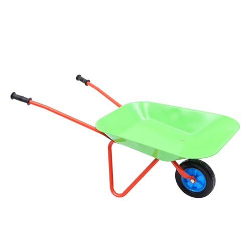 CIYODO Schubkarre Bunte Gartenwerkzeuge Für Rollenspiel Für Außenbereich Für Kleine Gärtner Ab Jahren Und Sicher von CIYODO