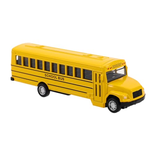 CIYODO Schulbus Realistisches Design Detailreiche Ausführung Lernspielzeug für Vielseitig Einsetzbar Gelbes Metallbus Modell für Kleinkinder CIYODO Schulbus Realistisches Design Detailreiche Ausführung Lernspielzeug für Vielseitig Einsetzbar Gelbes Metallbus Modell für Kleinkinder von CIYODO