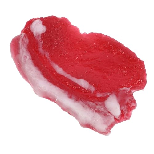 CIYODO Schweinefleischimitat falsches Fleisch Kunstfleisch-Requisite gefälschtes Essen Spielzeuge Requisite für gefälschtes Fleisch in der Küche gefälschte Fleischstütze Fenster schmücken von CIYODO