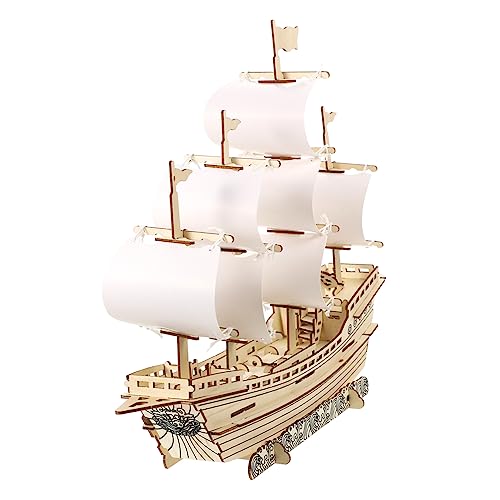 CIYODO Segelboot Holzpuzzle DIY Bastelkit mit Vorgefertigten Holzteilen Abgerundete Kanten für Erwachsene und Kreatives Holzspielzeug zur Dekoration und Freizeitgestaltung CIYODO Segelboot Holzpuzzle DIY Bastelkit mit Vorgefertigten Holzteilen Abgerundete Kanten für Erwachsene und Kreatives Holzspielzeug zur Dekoration und Freizeitgestaltung von CIYODO