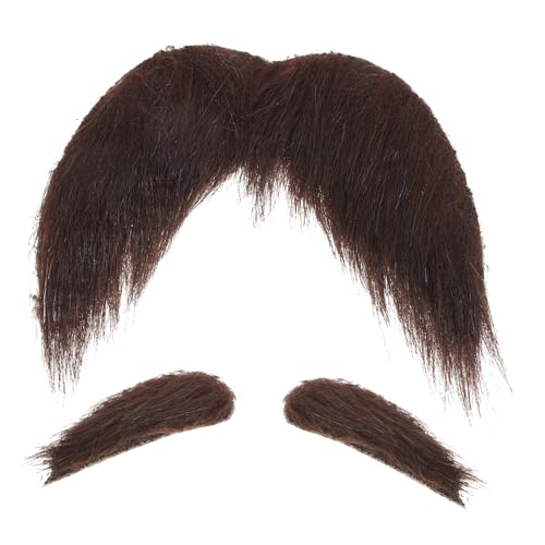 CIYODO Selbstklebender Bart und Augenbrauen für Alte Männer Kostüm Komfortables Halloween Cosplay Zubehör Einfaches Anbringen und Entfernen Langlebiges Material Lustige Verkleidung für CIYODO Selbstklebender Bart und Augenbrauen für Alte Männer Kostüm Komfortables Halloween Cosplay Zubehör Einfaches Anbringen und Entfernen Langlebiges Material Lustige Verkleidung für von CIYODO