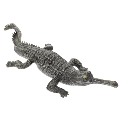 CIYODO Simulation Krokodilmodell Aus Kunststoff Realistisches Tiermodell Für Pädagogisches Lernspielzeug Kreativität Für Kinderzimmer von CIYODO