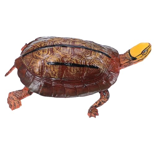 CIYODO Simulation Schildkröten Modell Lernspielzeug aus Kunststoff Realistische Garten Schildkröten Figur Interaktives Desktop Tier für Drinnen und Draußen Pädagogisch und Dekorativ von CIYODO