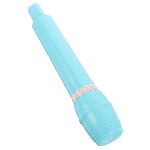 CIYODO Simulationsmikrofon Kindermikrofon Prop-Mikrofon Kinderspielzeug für vorgeben, mikrofon Spielzeugmikrofon Kind mikrofon Plastik Blue von CIYODO