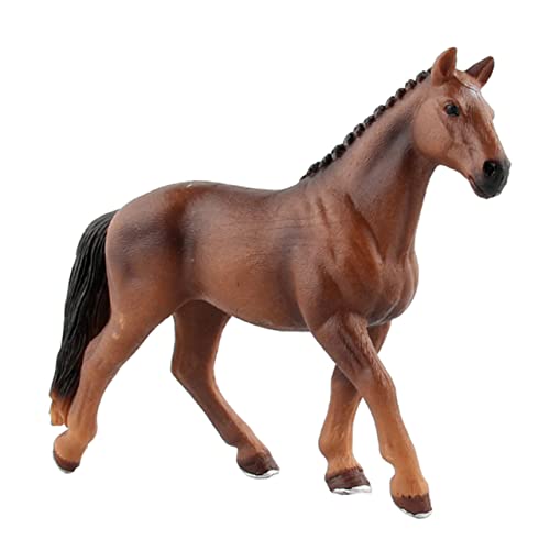 CIYODO Simulation Pferd Modell Kinder Spielzeug Pferd Figur Kunststoff Pferde Realistische Pferde Zuhause von CIYODO