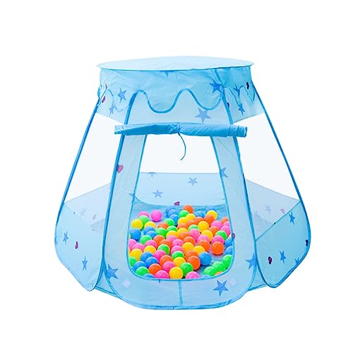 CIYODO Spielball Pool Zelt Babyzelt Schloss Spielzelt Kinderspielhaus Für Den Innenbereich Spielhaus Für Ozeanballzelt Sechseck Kinderspielzelt Blau CIYODO Spielball Pool Zelt Babyzelt Schloss Spielzelt Kinderspielhaus Für Den Innenbereich Spielhaus Für Ozeanballzelt Sechseck Kinderspielzelt Blau von CIYODO